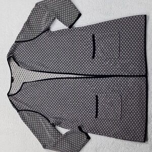 Talbots Women Long Sleeve Open Front Cardigan With Pockets